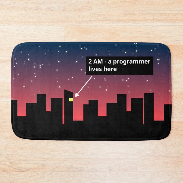 Item preview, A programmer lives here designed and sold by Ctrl+Alt+Store.