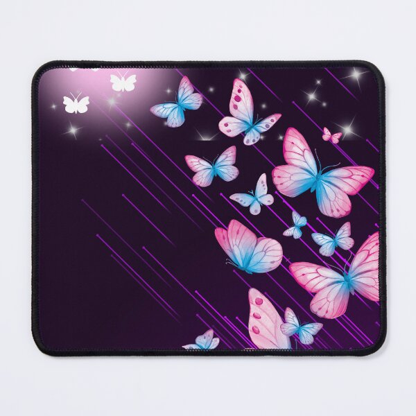 Item preview, Neon Space Butterfly Art designed and sold by Black Signal.