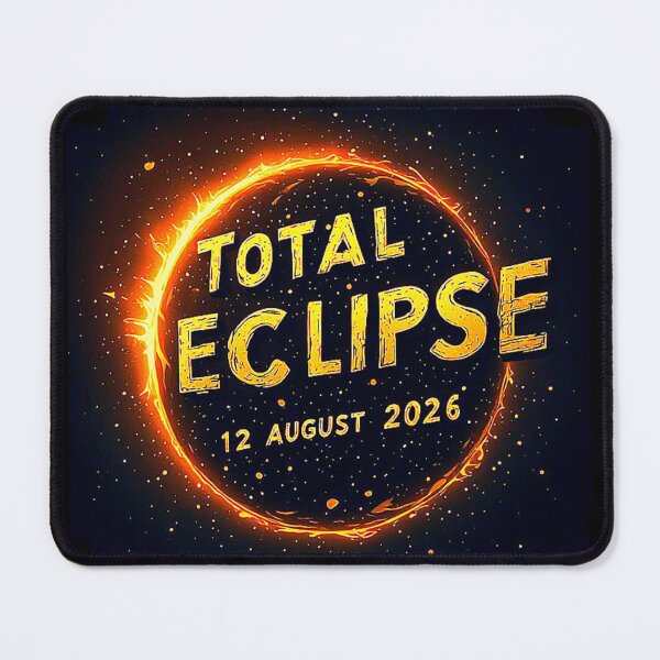 Item preview, TOTAL ECLIPSE 12 AUGUST 2026 designed and sold by Giulivo Store Graphic.