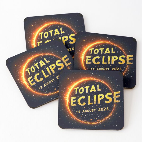 Item preview, TOTAL ECLIPSE 12 AUGUST 2026 designed and sold by Giulivo Store Graphic.