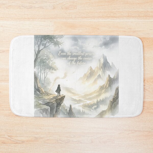 Item preview, Even The Smallest Person Lord of the Rings Tolkien Quote Poster designed and sold by LunaMarkos.