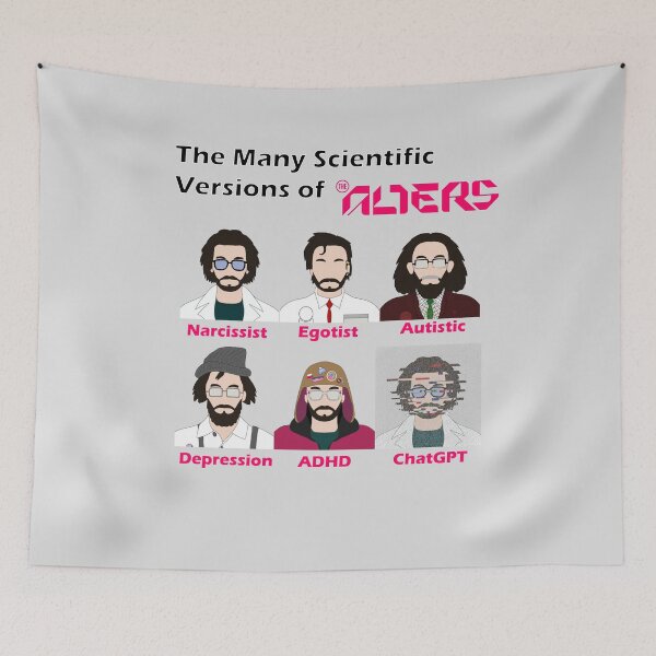 Item preview, The Alters Jan Dolski (Scientist) designed and sold by McGenerator.