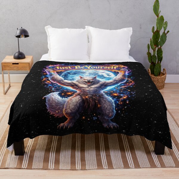 Item preview, Cosmic Werewolf – Just Be Yourself designed and sold by MysticOzzy.