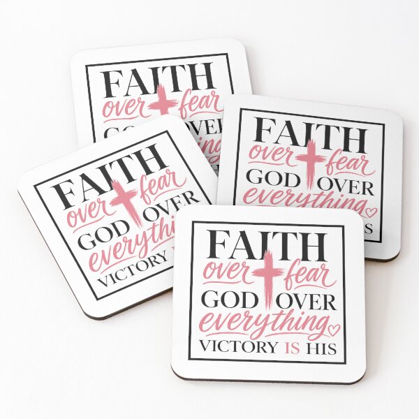 Item preview, faith over fear god designed and sold by OCD_JESSICA.