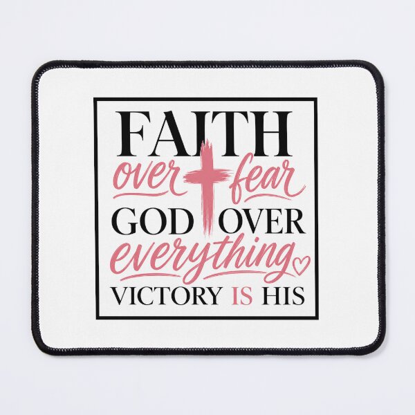 Item preview, faith over fear god designed and sold by OCD_JESSICA.