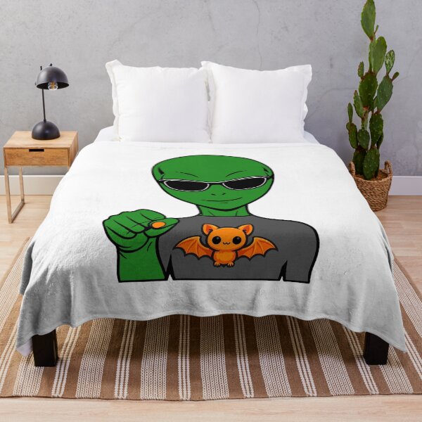 Item preview, Zorgo Halloween – Bat Shirt Alien | Cute Halloween Ghost Graphic | Funny Sci-Fi T-Shirt by The Visitors designed and sold by The-Visitors.