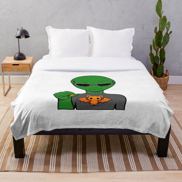 Item preview, Zorgo Halloween – Bat Shirt Alien | Cute Halloween Ghost Graphic | Funny Sci-Fi T-Shirt by The Visitors designed and sold by The-Visitors.