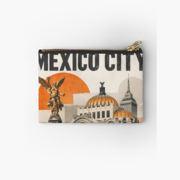 Item preview, Wall Art - Postcard - Mexico City Icons Collage designed and sold by ForeverPrintsOK.