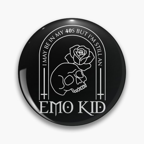 Item preview, 40 Year Old Emo Kid- White designed and sold by Heather H Designs .