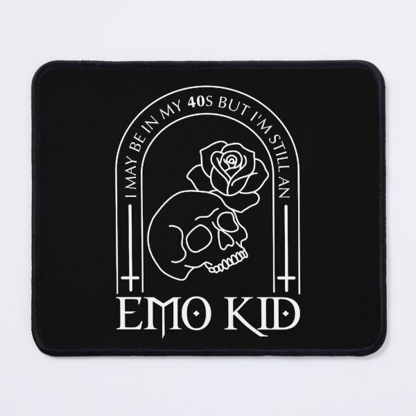 Item preview, 40 Year Old Emo Kid- White designed and sold by Heather H Designs .