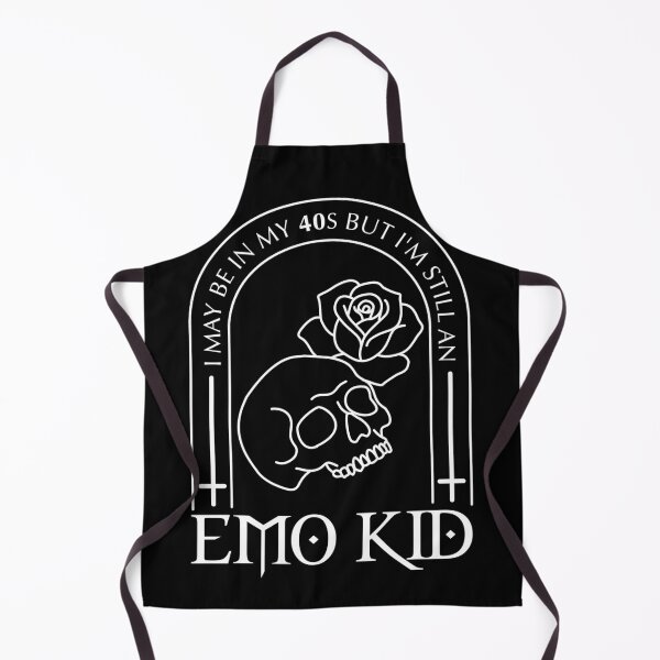 Item preview, 40 Year Old Emo Kid- White designed and sold by Heather H Designs .