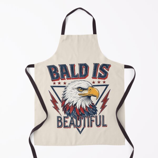 Item preview, Bald Is Beautiful Eagle, Funny Patriotic designed and sold by Cchotlan.