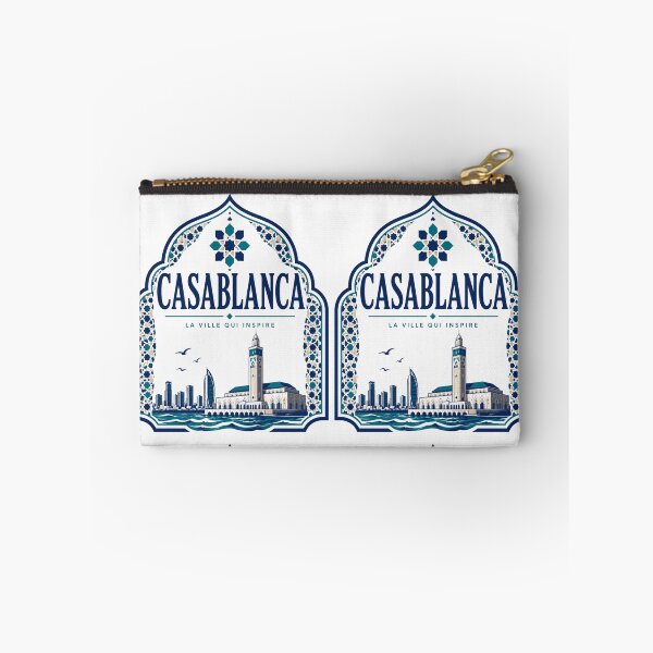 Item preview, Casablanca Morocco vintage art designed and sold by MELLOU-ART.