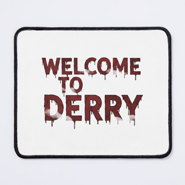 Item preview, Welcome To Derry Horror Typography Illustration designed and sold by rionsom.