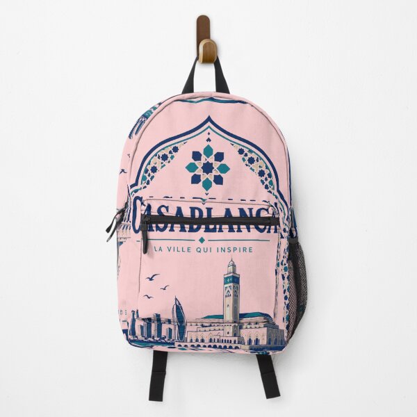 Item preview, Casablanca Morocco vintage art designed and sold by MELLOU-ART.