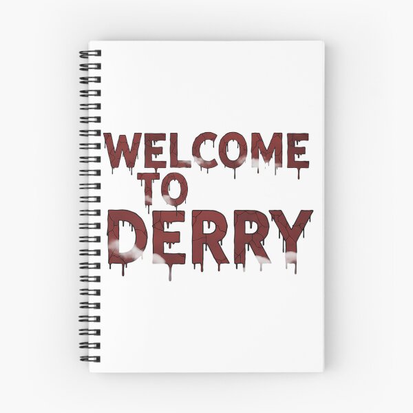 Item preview, Welcome To Derry  Horror Typography Illustration designed and sold by rionsom.