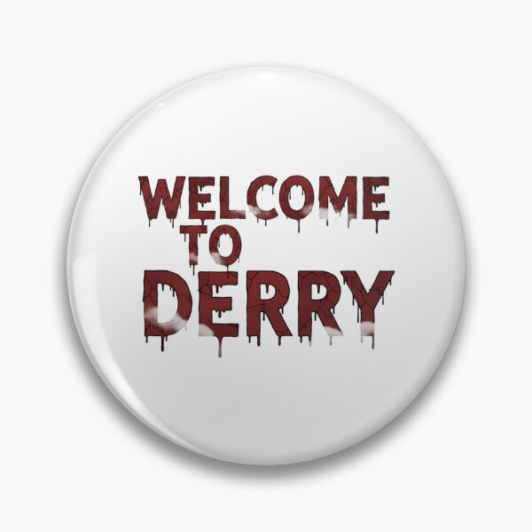 Item preview, Welcome To Derry  Horror Typography Illustration designed and sold by rionsom.
