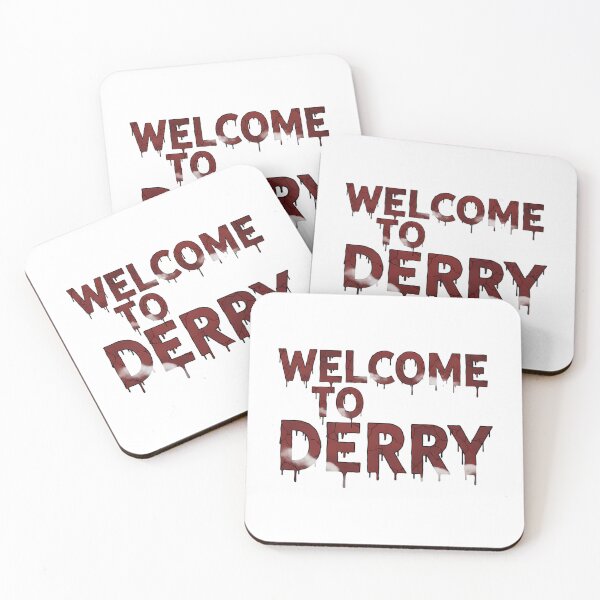 Item preview, Welcome To Derry  Horror Typography Illustration designed and sold by rionsom.