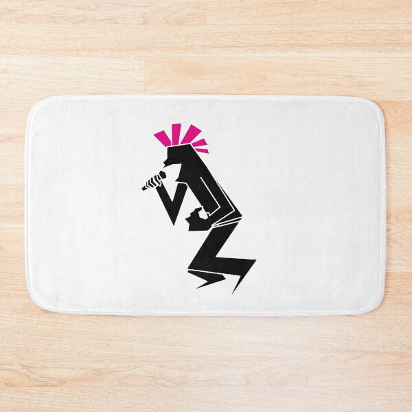Item preview, Old School Punk Singer Silhouette — Punk Rock Art(Only pictures) designed and sold by R-T-Gracie.