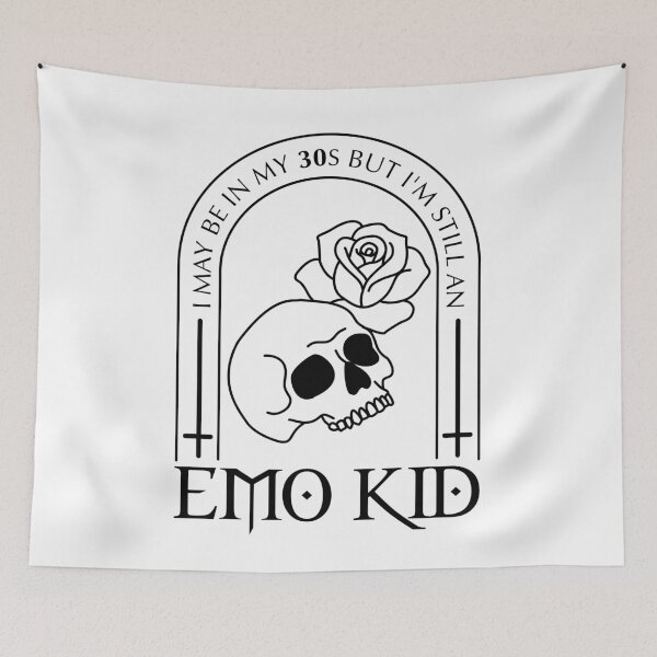 Item preview, 30 Year Old Emo Kid- Black designed and sold by Heather H Designs .
