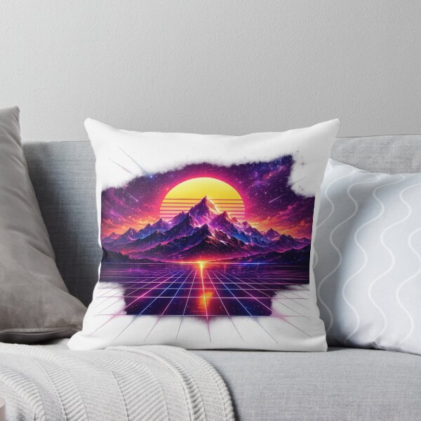 Item preview, Neon Mountain Sunset designed and sold by PeterPunkt.