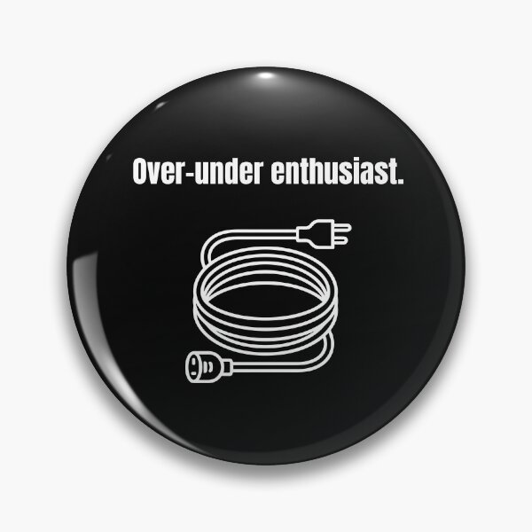 Item preview, Over-under Enthusiast - White designed and sold by WhimsicalWonky.