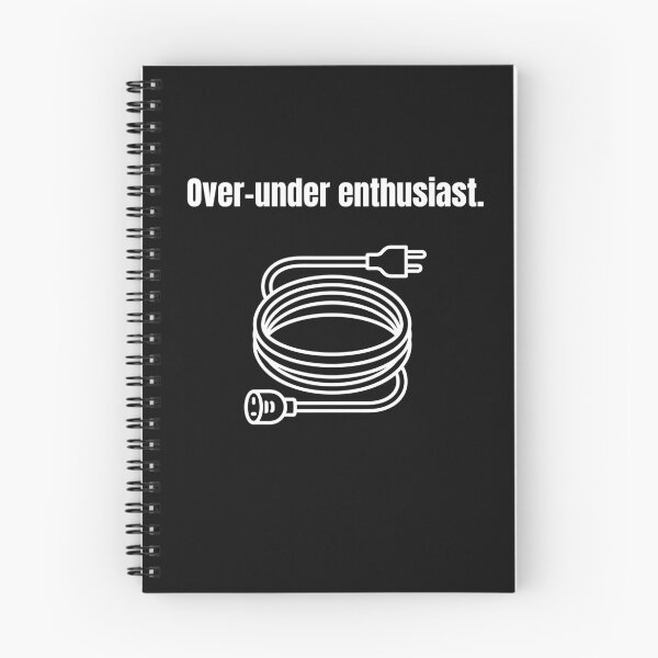 Item preview, Over-under Enthusiast - White designed and sold by WhimsicalWonky.