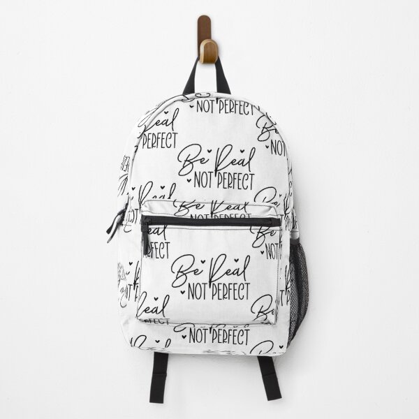 Item preview, Be Real Not Perfect - Motivational Quotes Retro Vintage Aesthetic Cute Inspiration Positivity Gift designed and sold by FuzionRaptor.