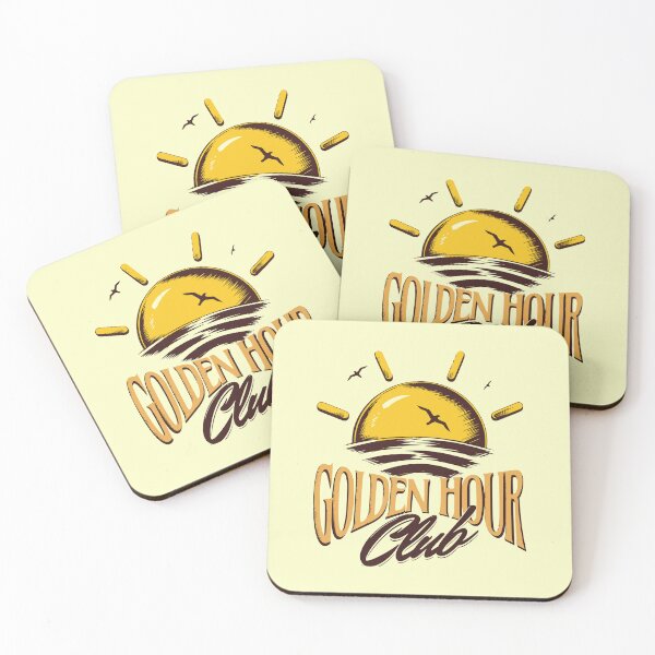 Item preview, Golden Hour Club Aesthetic Sun Chaser Daily Affirmation Sunset Art designed and sold by illeN-Art-World.