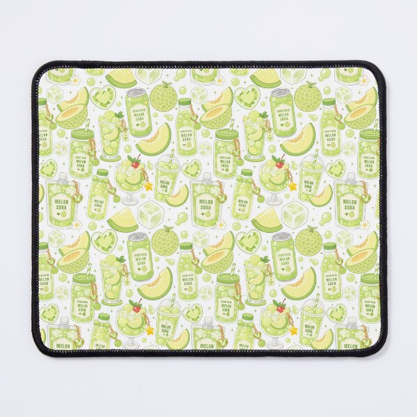 Item preview, Cute Melon Soda drink Seamless designed and sold by KJackArtwork.