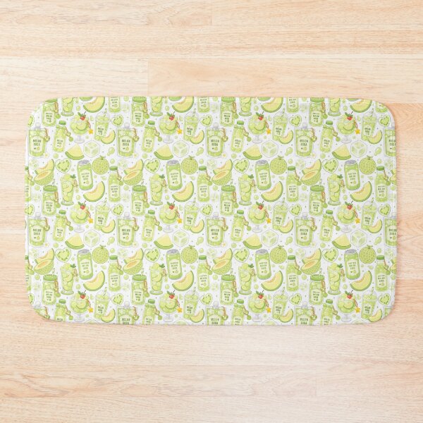 Item preview, Cute Melon Soda drink Seamless  designed and sold by KJackArtwork.