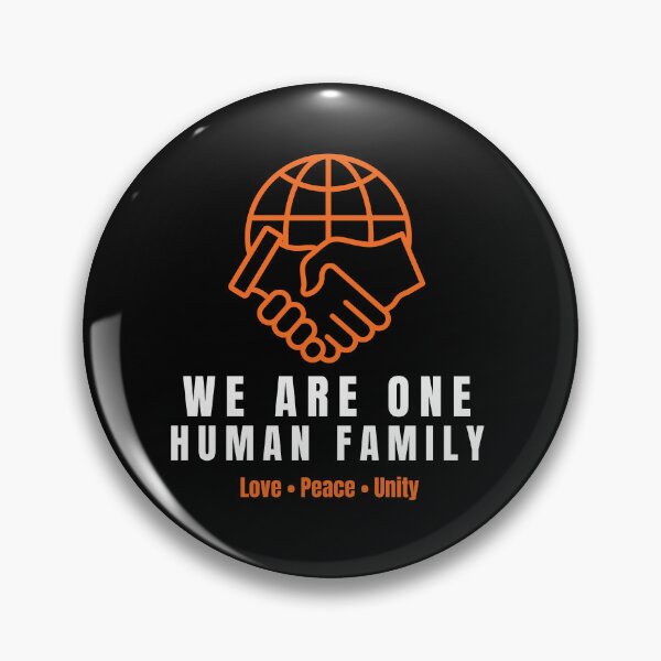 Item preview, We Are One Human Family Design designed and sold by Hayir Design.