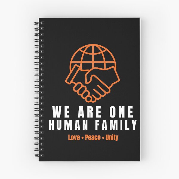 Item preview, We Are One Human Family Design designed and sold by Hayir Design.