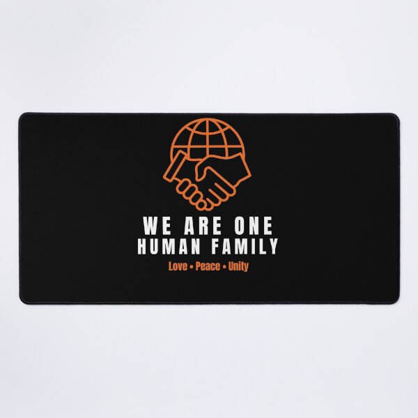 Item preview, We Are One Human Family Design designed and sold by Hayir Design.
