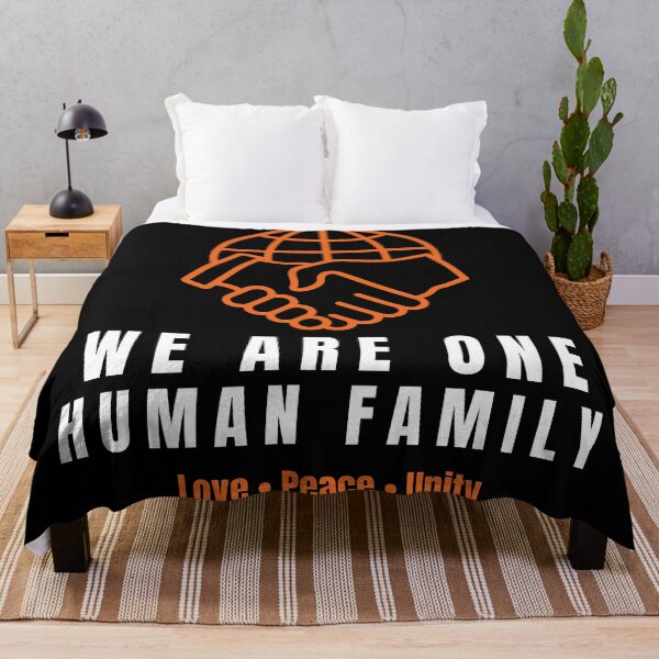 Item preview, We Are One Human Family Design designed and sold by Hayir Design.