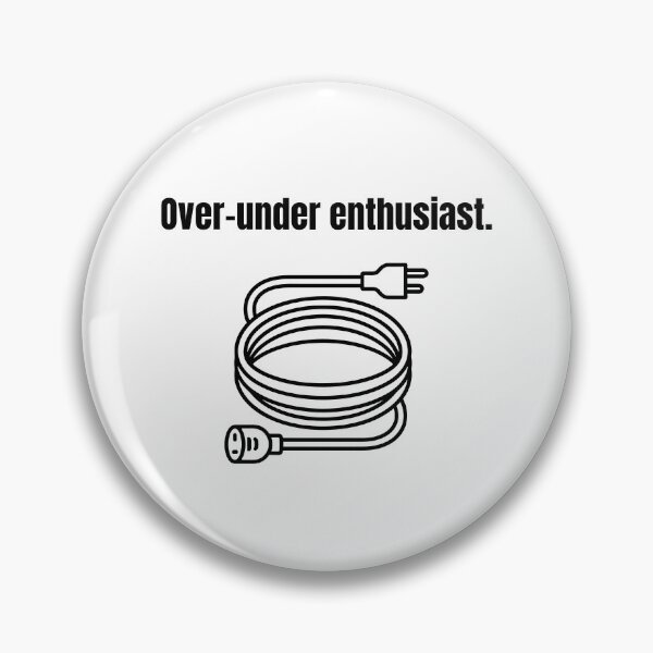 Item preview, Over-under Enthusiast designed and sold by WhimsicalWonky.