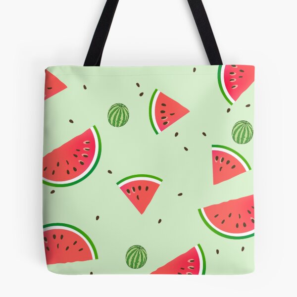 Item preview, Summer Watermelon Fruit Pattern designed and sold by stickersbygwgw.