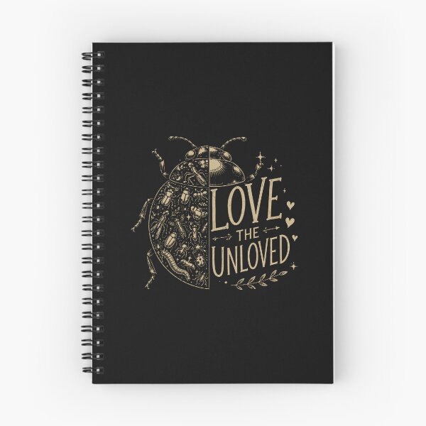 Item preview, Love The Unloved | Insect Lover Shirt | Entomology Art | Bug Lover Gift | Gothic Nature | Cottagecore Beetle Design designed and sold by MAPDDesigns.