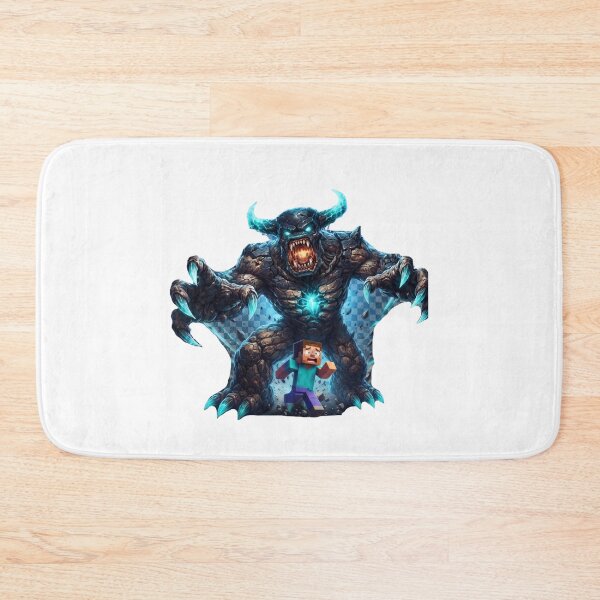 Item preview, Enraged Warden Chasing Player Gaming Mashup Art designed and sold by Pandora´s Box.