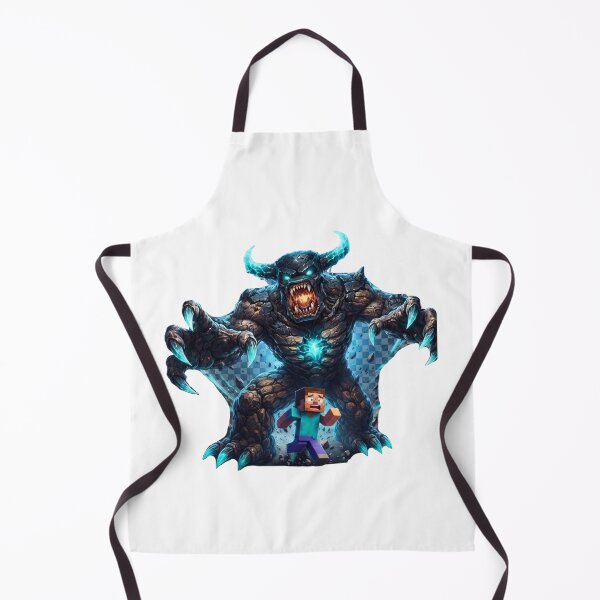 Item preview, Enraged Warden Chasing Player Gaming Mashup Art designed and sold by Pandora´s Box.