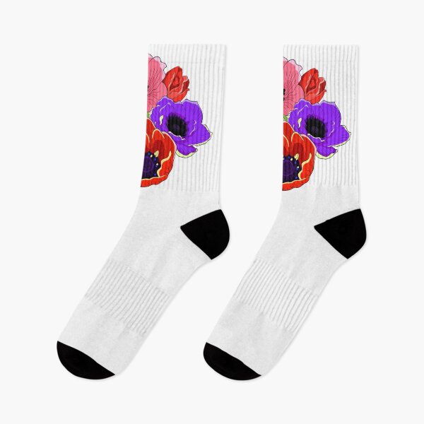 Item preview, Elegant Japanese Anemone Flower Bloom Art designed and sold by OrPolly.