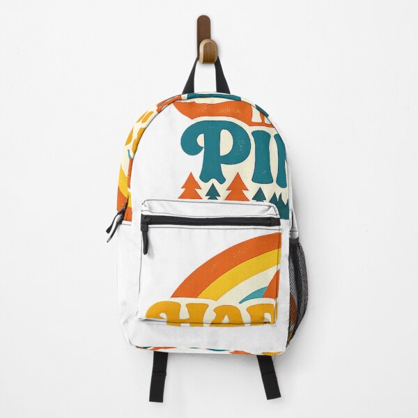 Item preview, Happiest in the Pines Retro Camping Sunset designed and sold by eignvalue.