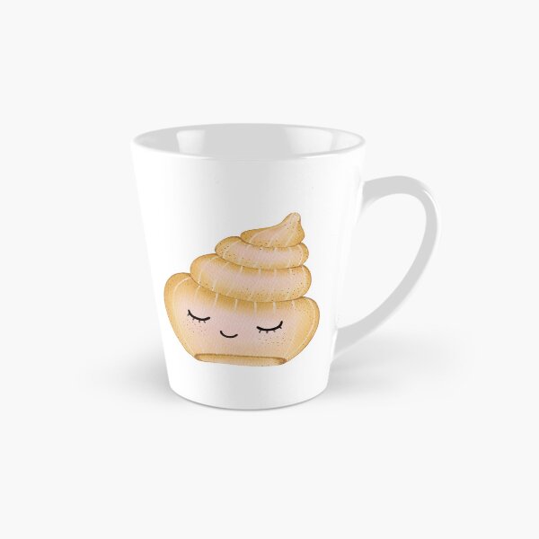 Item preview, Cute Sleepy Spiral Seashell Watercolor Sticker | Kawaii Ocean Shell Illustration designed and sold by SaitonG.