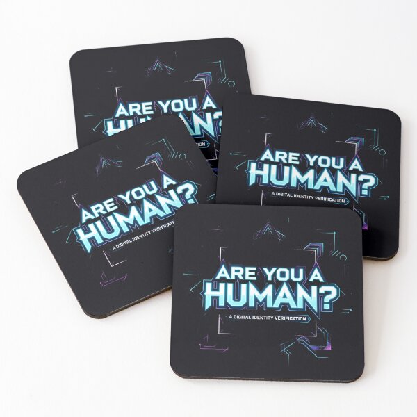 Item preview, Are You A Human? Digital Identity Check designed and sold by Bhaskar Digital Art.