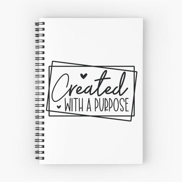 Item preview, Created With A Purpose - Motivational Quotes Retro Vintage Aesthetic Cute Inspiration Gift designed and sold by FuzionRaptor.