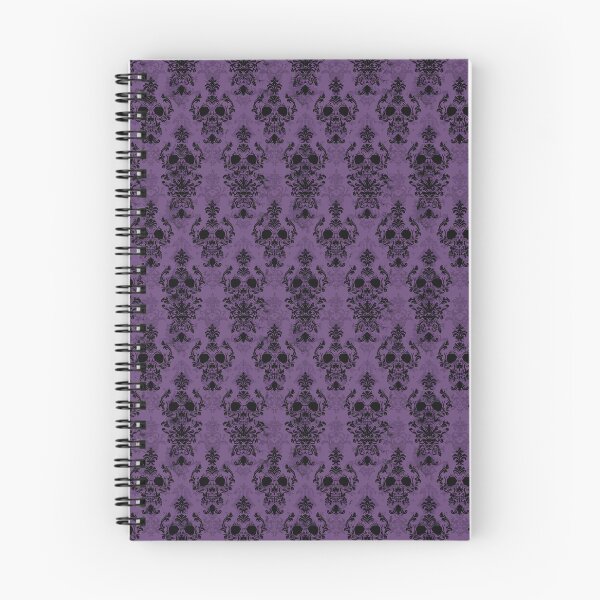 Item preview, Vintage Distressed Purple Halloween Damask Pattern  designed and sold by LouieVanille.