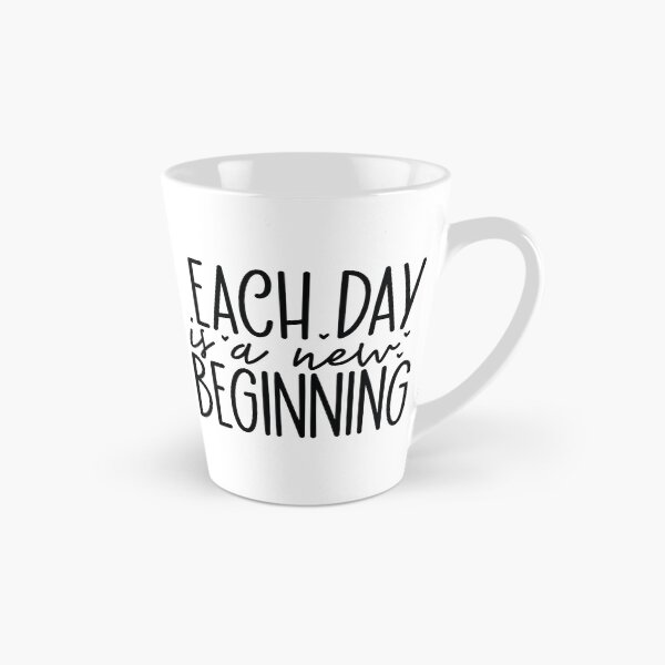 Item preview, Each Day Is A New Beginning - Motivational Quotes Retro Vintage Aesthetic Cute Inspiration Gift designed and sold by FuzionRaptor.