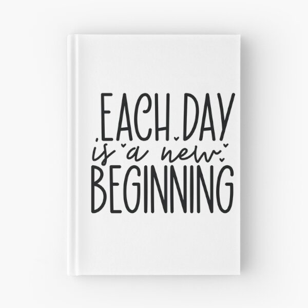 Item preview, Each Day Is A New Beginning - Motivational Quotes Retro Vintage Aesthetic Cute Inspiration Gift designed and sold by FuzionRaptor.