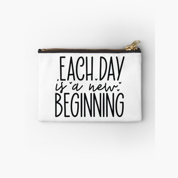 Item preview, Each Day Is A New Beginning - Motivational Quotes Retro Vintage Aesthetic Cute Inspiration Gift designed and sold by FuzionRaptor.