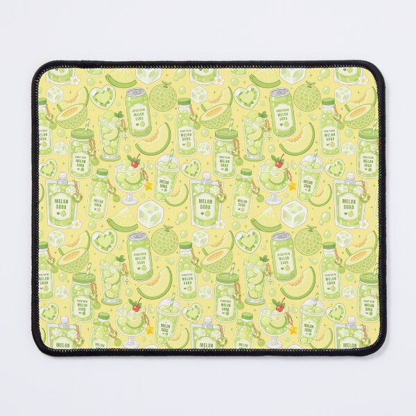 Item preview, Cute Melon Soda drink Seamless designed and sold by KJackArtwork.